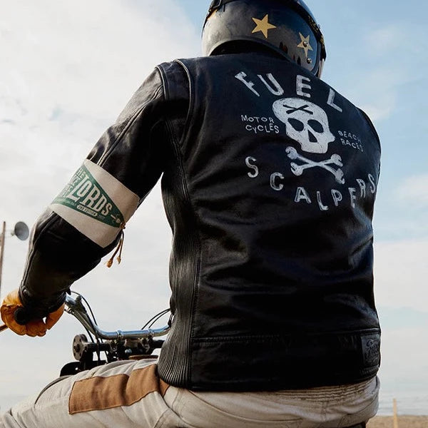 Fuel FXS Leather Jacket - Black