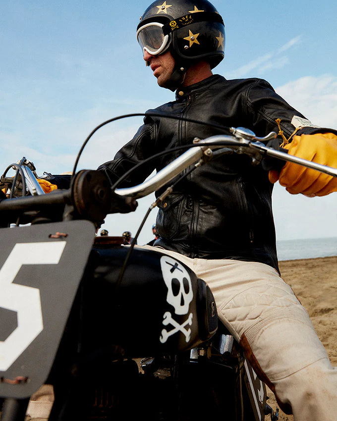 Fuel FXS Leather Jacket - Black