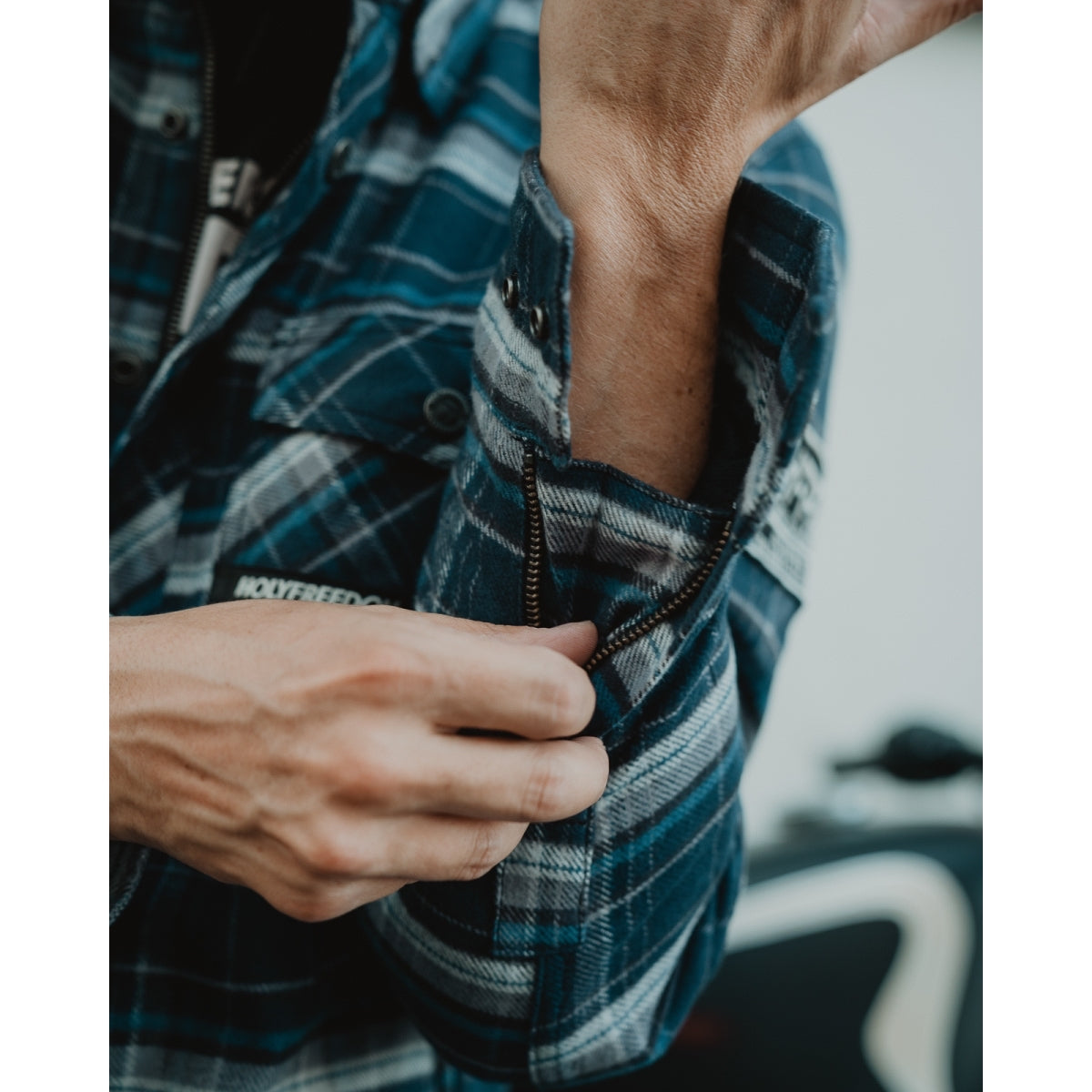 Holyfreedom Lumberjack Jacket - Navy