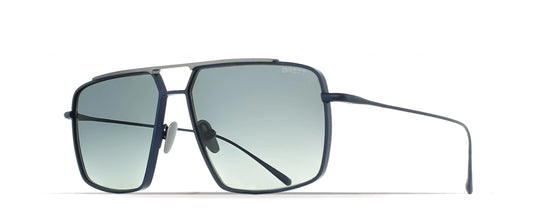 Brett Al Sunglasses - Blue/Silver