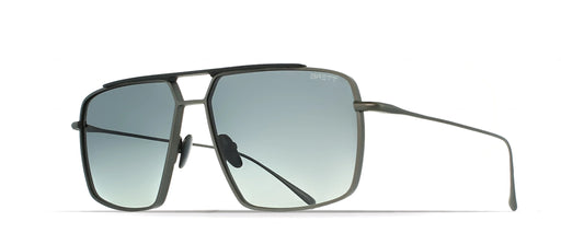 Brett Al Sunglasses - Gun/Black