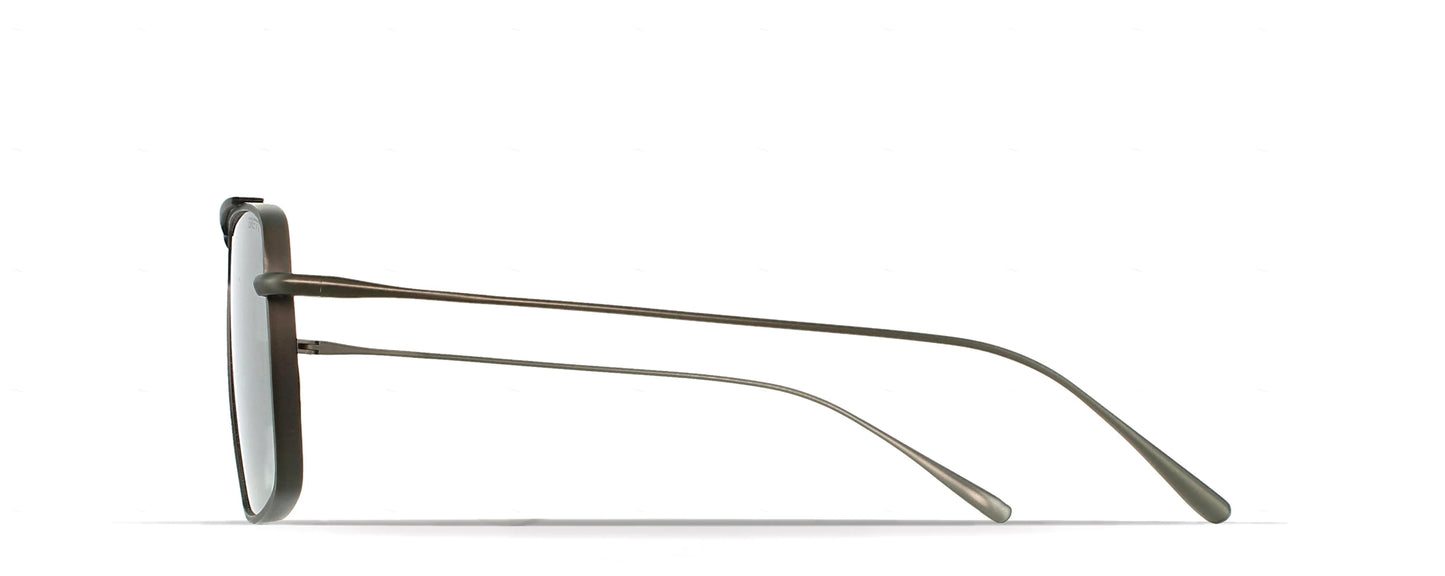 Brett Al Sunglasses - Gun/Black