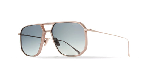 Brett Ed Sunglasses - Pink Gold