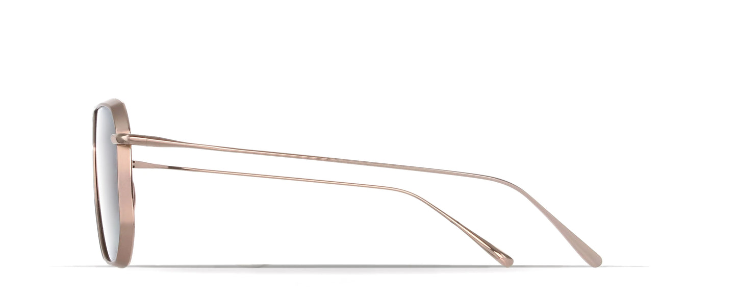Brett Ed Sunglasses - Pink Gold