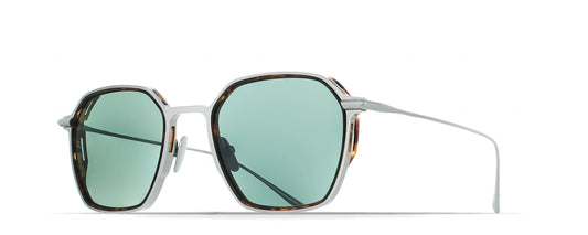 Brett Francois Sunglasses - Matt Titanium/Tortoise