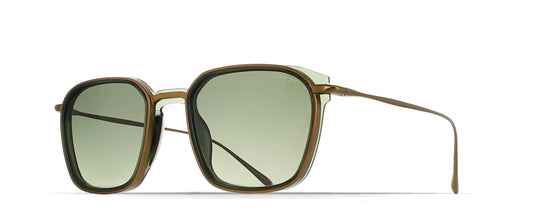 Brett Mike Sunglasses - Green/Copper