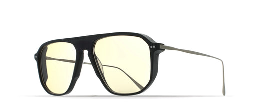 Brett Tony Sunglasses - Black/Silver
