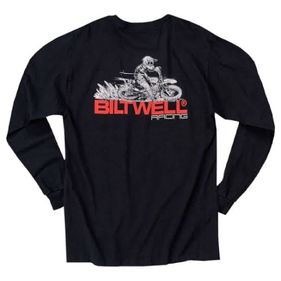 Biltwell Spare Parts L/S Shirt - Black