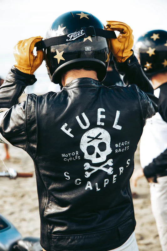 Fuel FXS Leather Jacket - Black