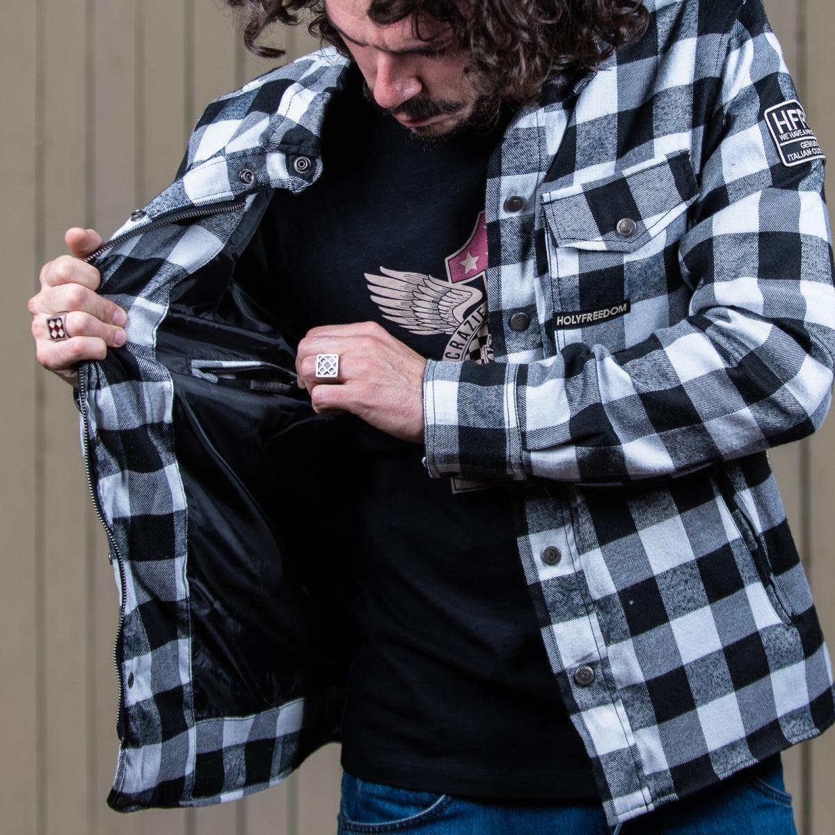 Holyfreedom Lumberjack Second Choice Jacket - White