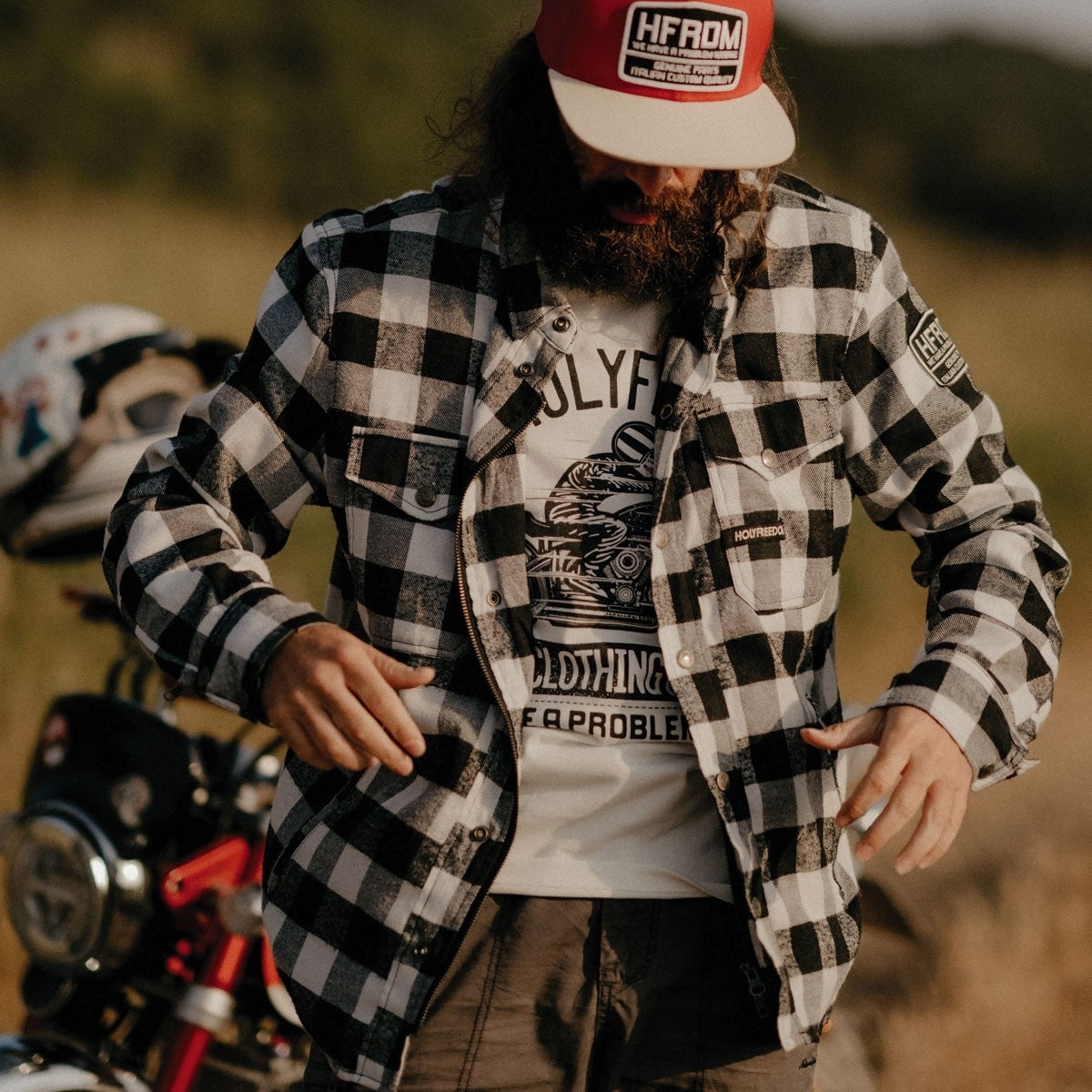 Holyfreedom Lumberjack Second Choice Jacket - White