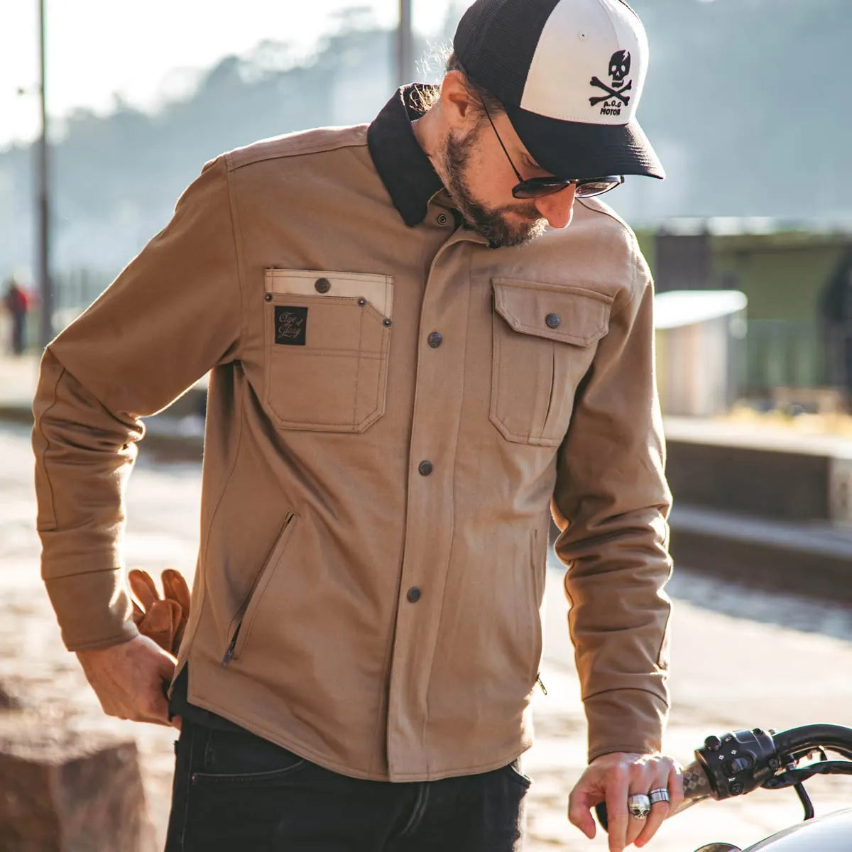 Age of Glory Runaway Riding Shirt - Desert Khaki