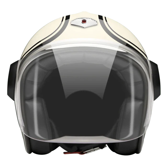 Ruby Belvedere Jet Helmet - Moosacher