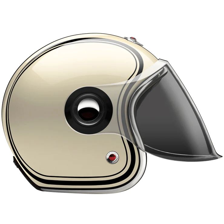 Ruby Belvedere Jet Helmet - Moosacher