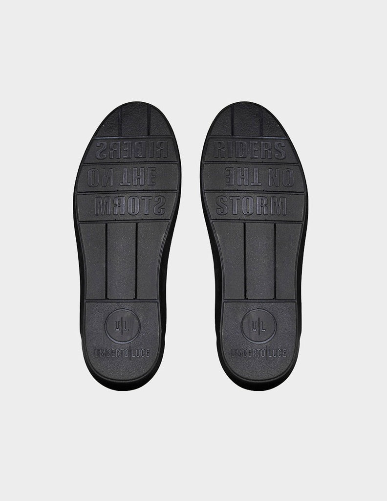Umberto Luce 25Y Anniversary Moto Sneakers - Black