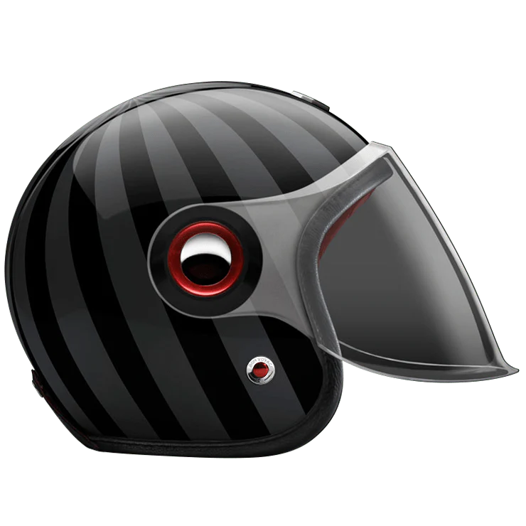 Ruby Belvedere Jet Helmet - Ueno