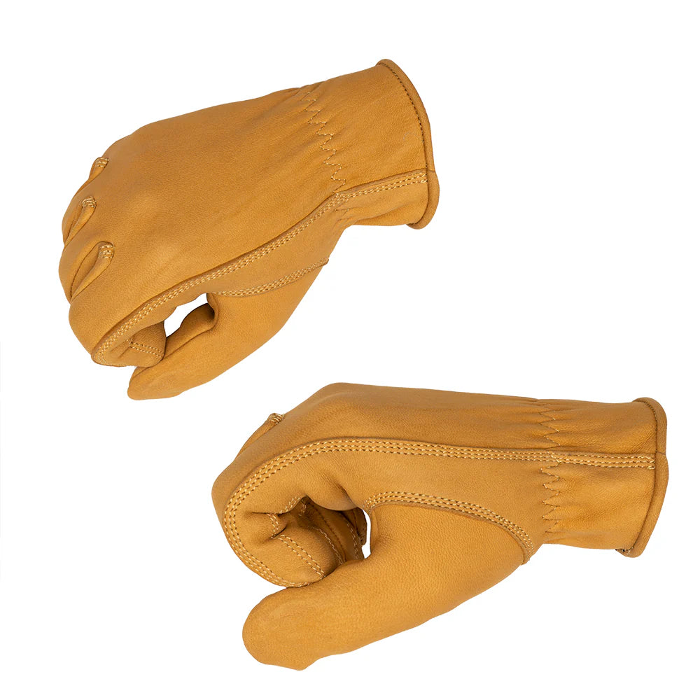 Goldtop Deerskin Roper Gloves