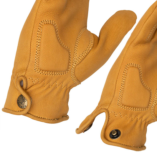 Goldtop Deerskin Roper Gloves