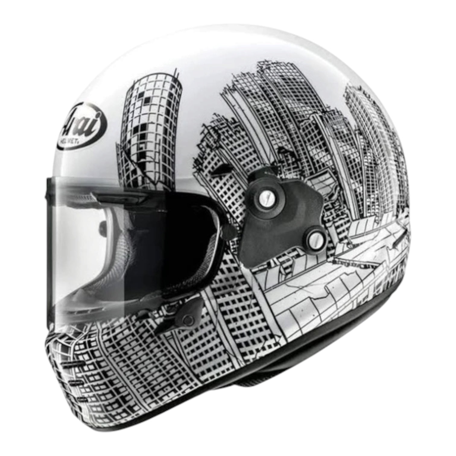 【美品】ARAI RAPIDE NEO 白　Lサイズ　2021年2月製造 Arai Helmet RAPIDE NEO 46WORKS RACE White Size [M-22.8in,L-23.6in