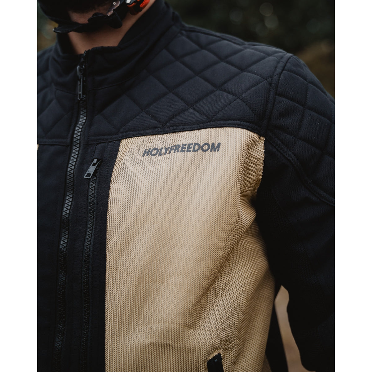 Holyfreedom Rete Mesh Jacket - Gold/Black