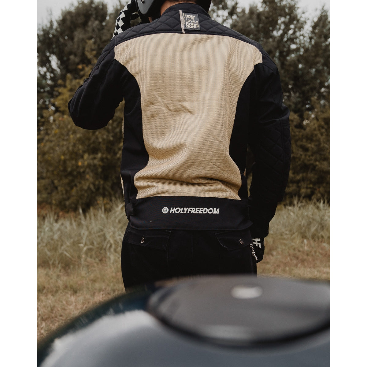 Holyfreedom Rete Mesh Jacket - Gold/Black