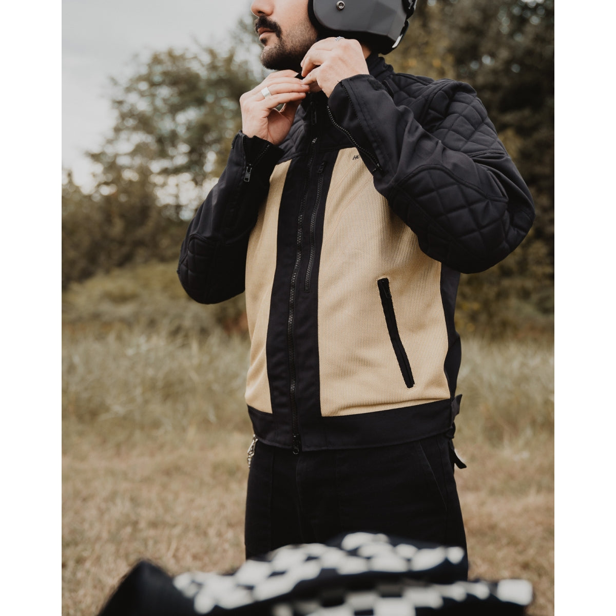 Holyfreedom Rete Mesh Jacket - Gold/Black