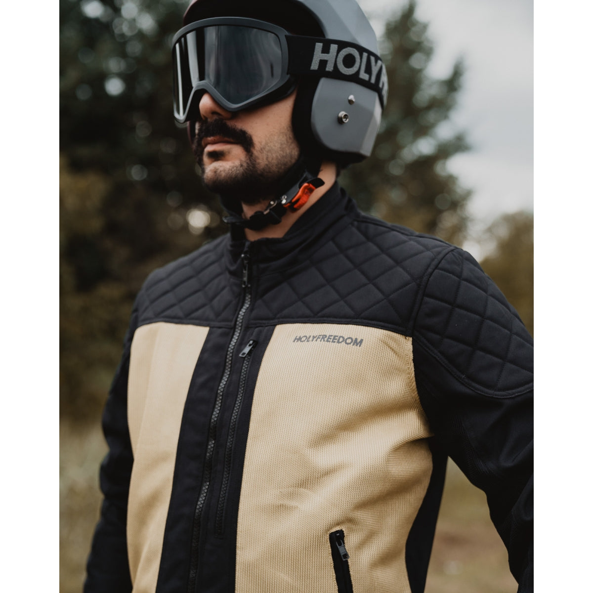 Holyfreedom Rete Mesh Jacket - Gold/Black