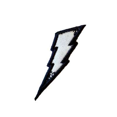 John Doe Patch - Bolt White