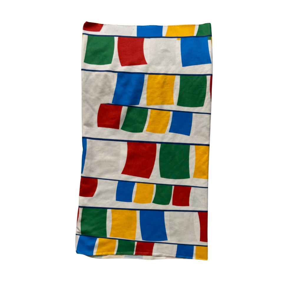 Globe Throttlers Neck Tube - Prayer Flags White