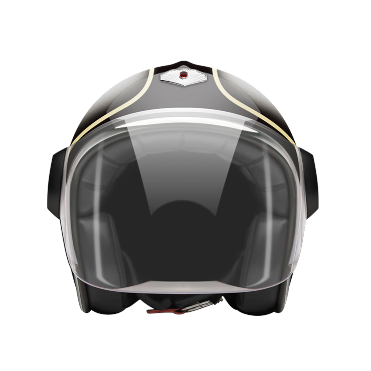 Ruby Belvedere Jet Helmet - Lerchenauer
