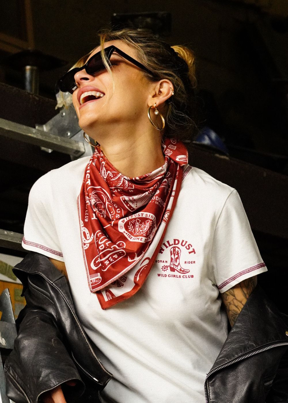 Wildust Sisters Moto Scarf - Wild Spirit Red – MOTOMAN