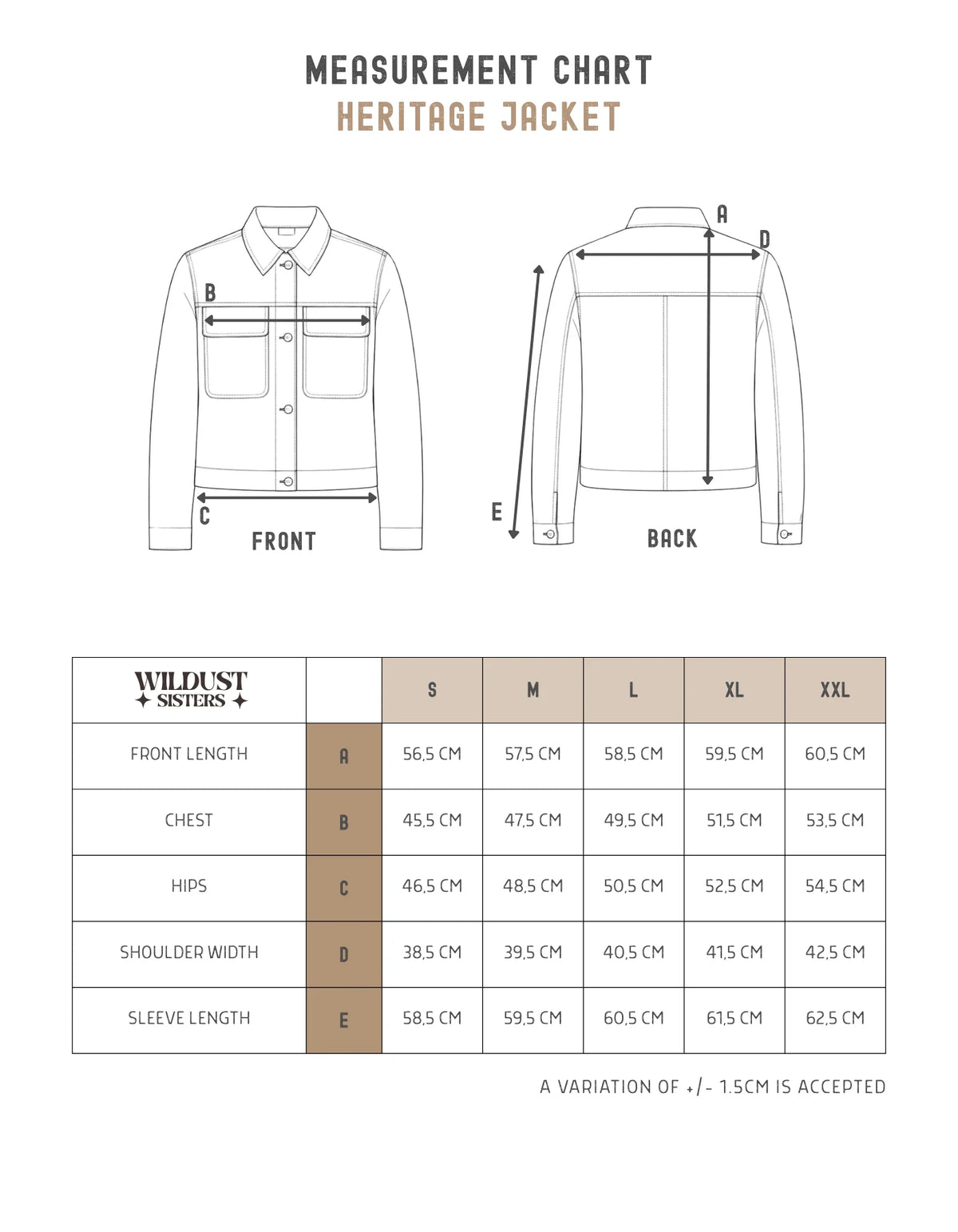 Wildust Sisters Heritage Moto Jacket - Denim