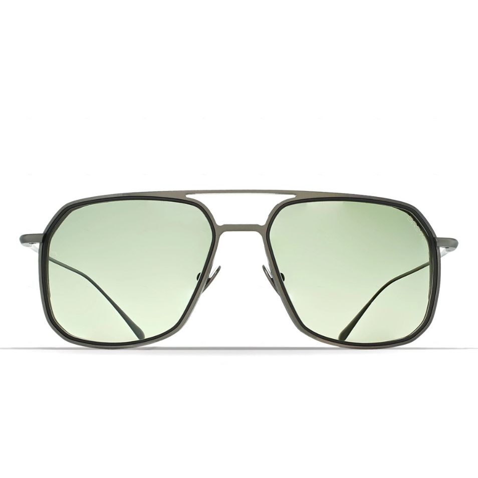 Brett Louis Sunglasses - Gun/Black