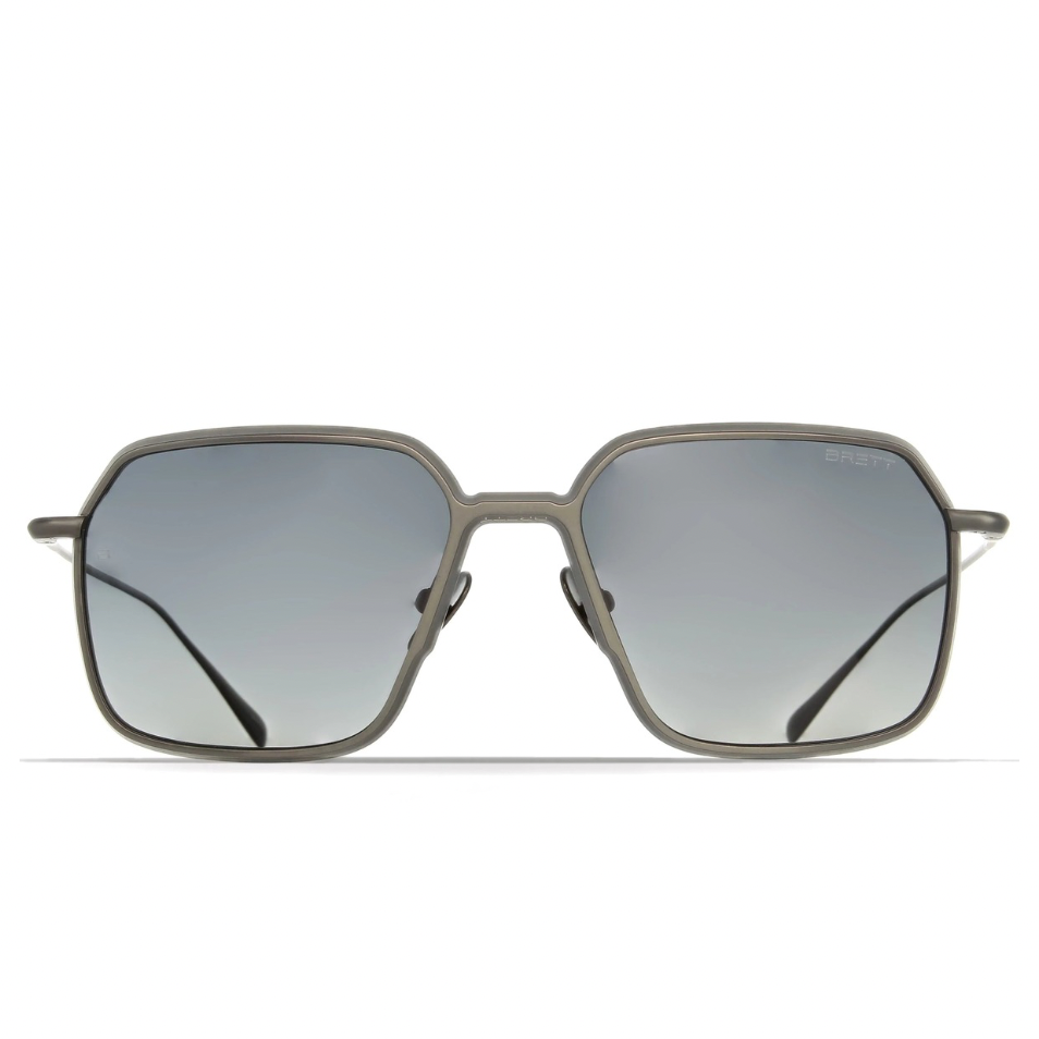 Brett Sam Sunglasses - Gun/Black