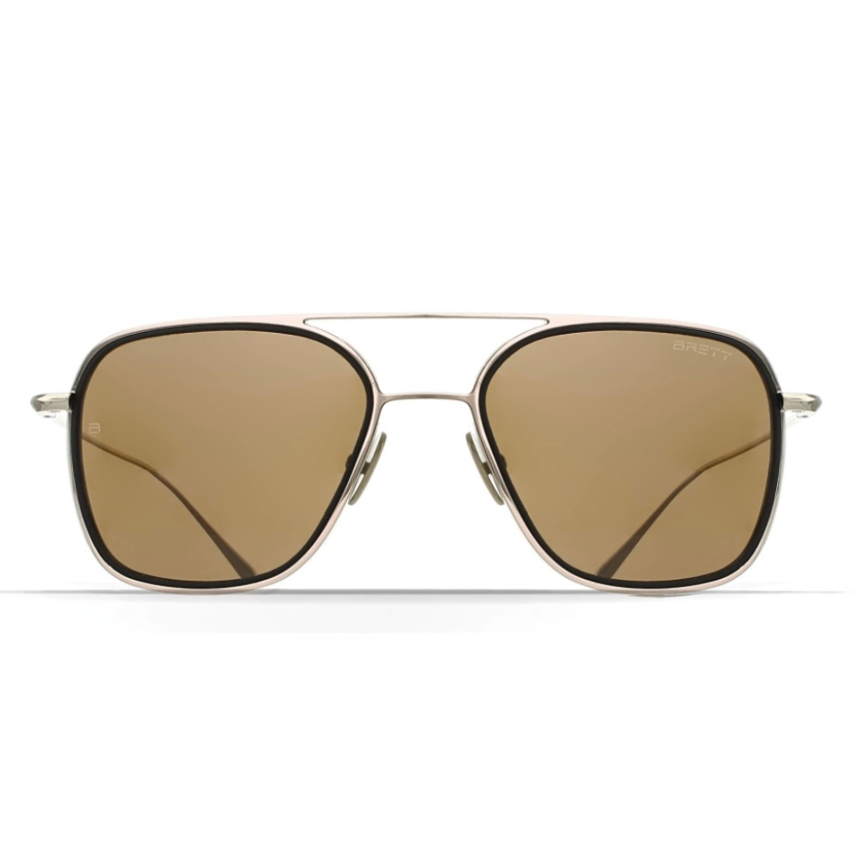 Brett Niki Sunglasses - Gold/Black