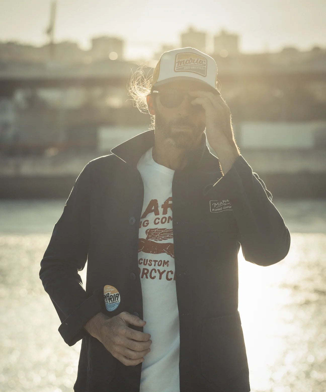 Maria Riding Company Work Jacket - Blue