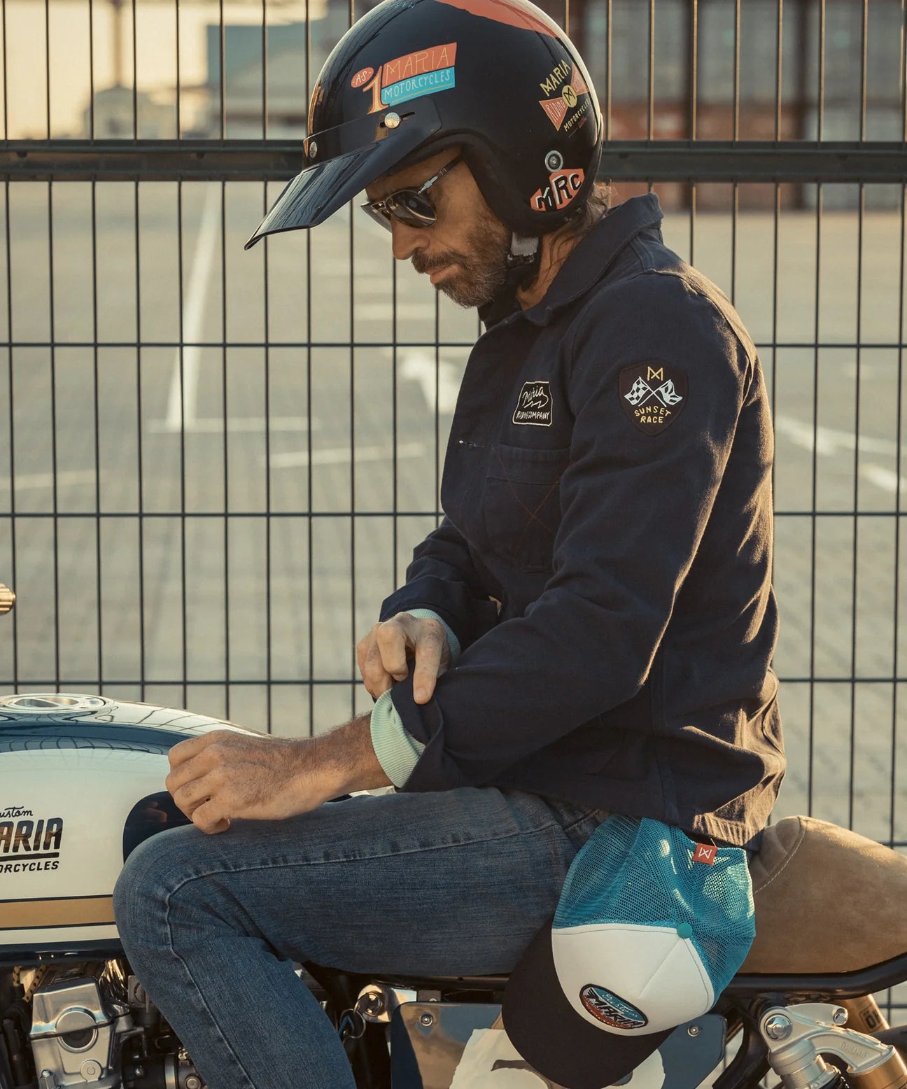 Maria Riding Company Work Jacket - Blue