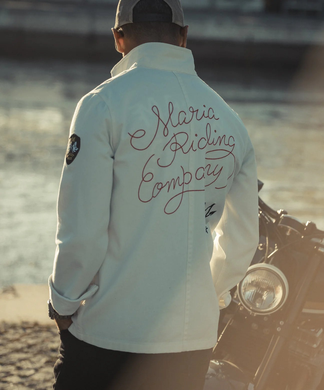 Maria Riding Company Work Jacket - White