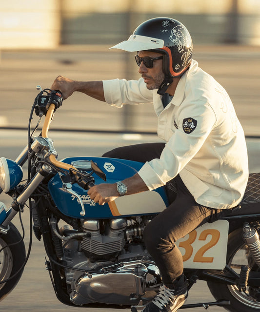 Maria Riding Company Work Jacket - White