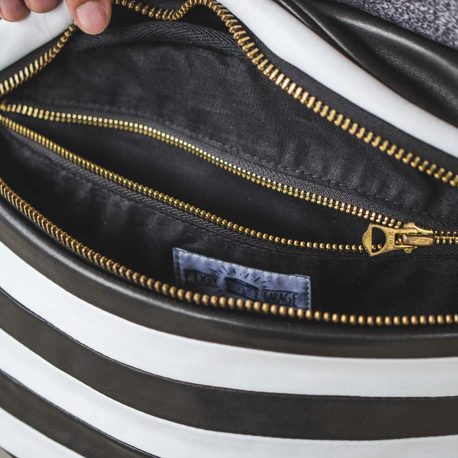 Fogy Garage Prisoner Fanny Pack - Black/White