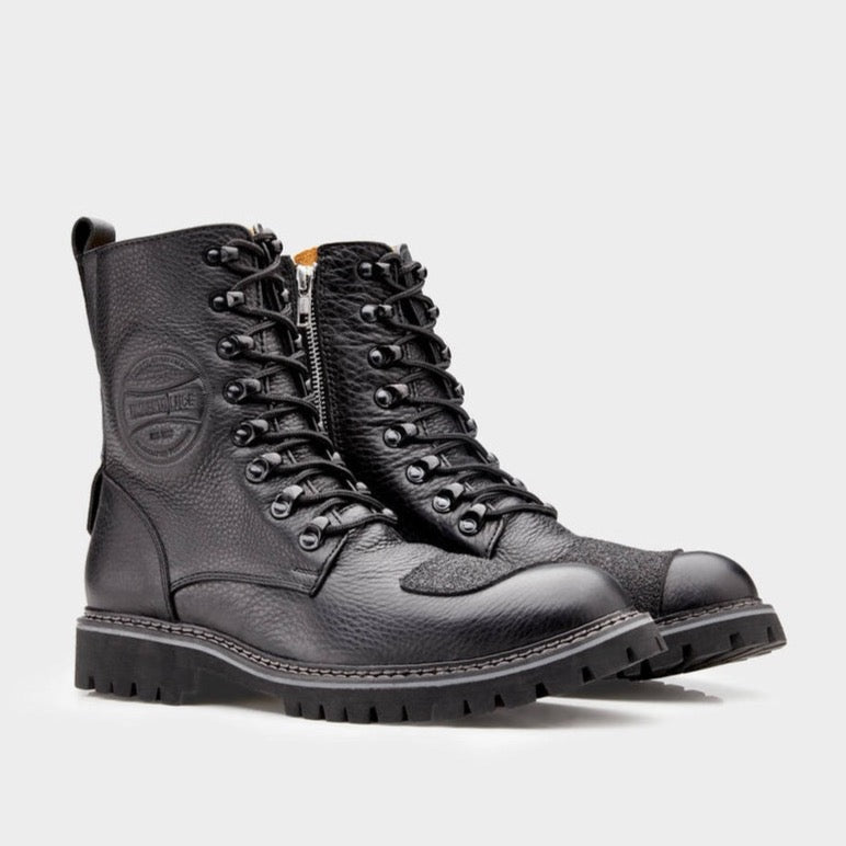 Umberto Luce Nolds Moto Boots - Black