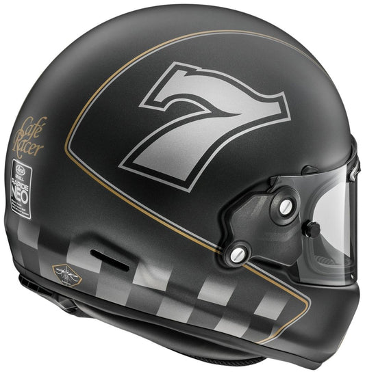 Arai Rapide Neo Cafe Racer - Black