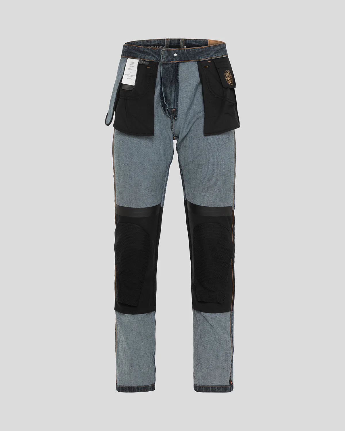 Riding Culture Straight Fit Jeans - Washed Blue