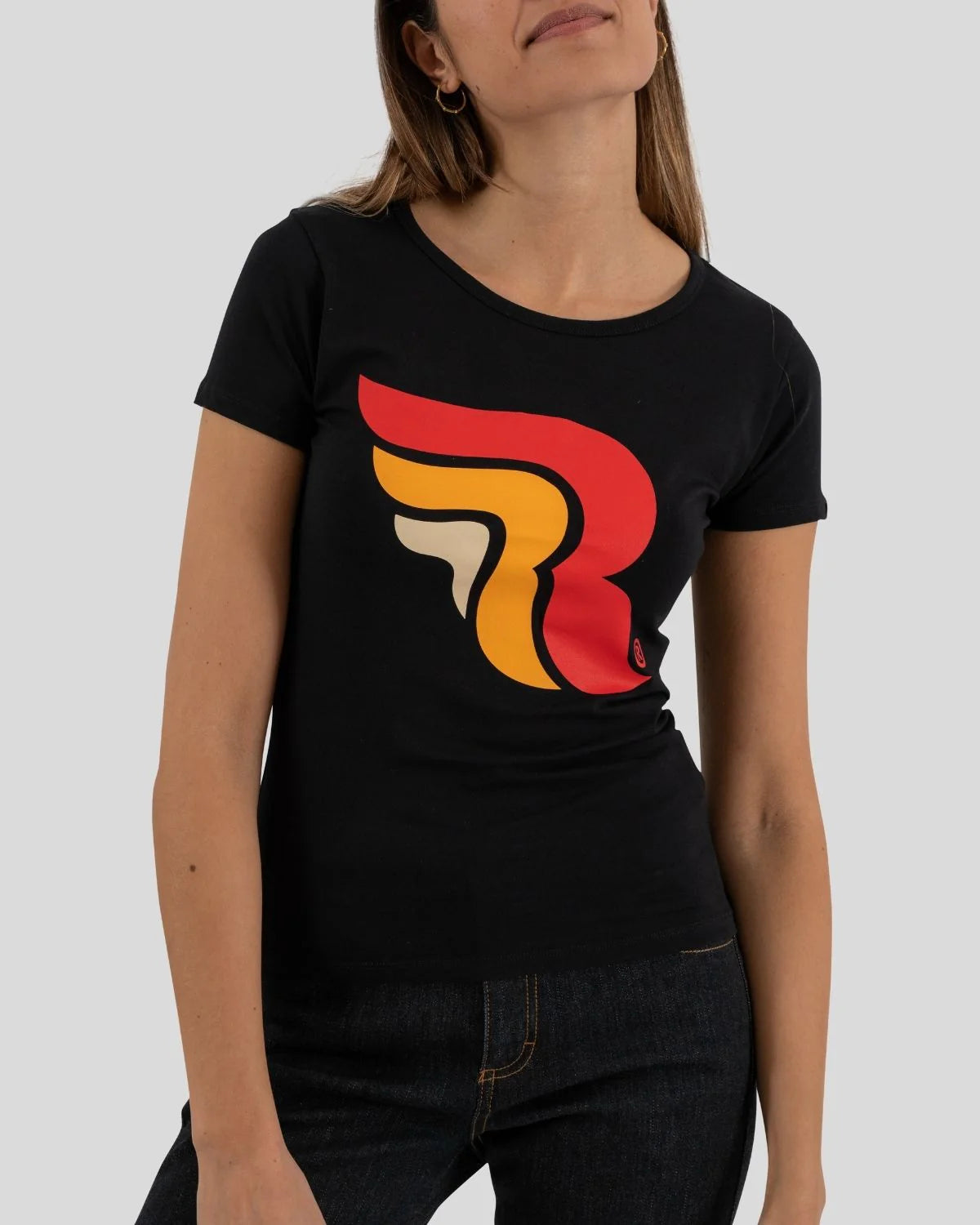 Riding Culture Logo RC Lady T-Shirt - Black