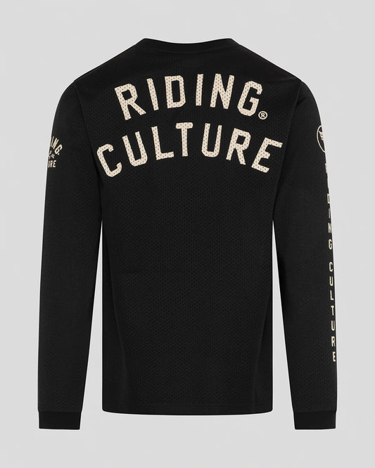 Riding Culture Logo Jersey - Black