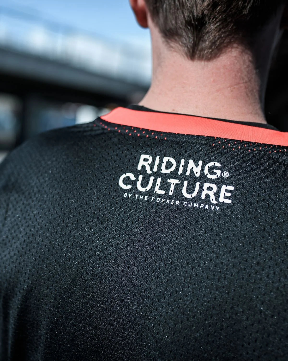 Riding Culture Logo Jersey - White/Black