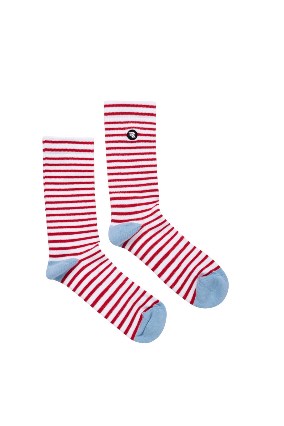 Riding Culture Fun Socks - Red/White