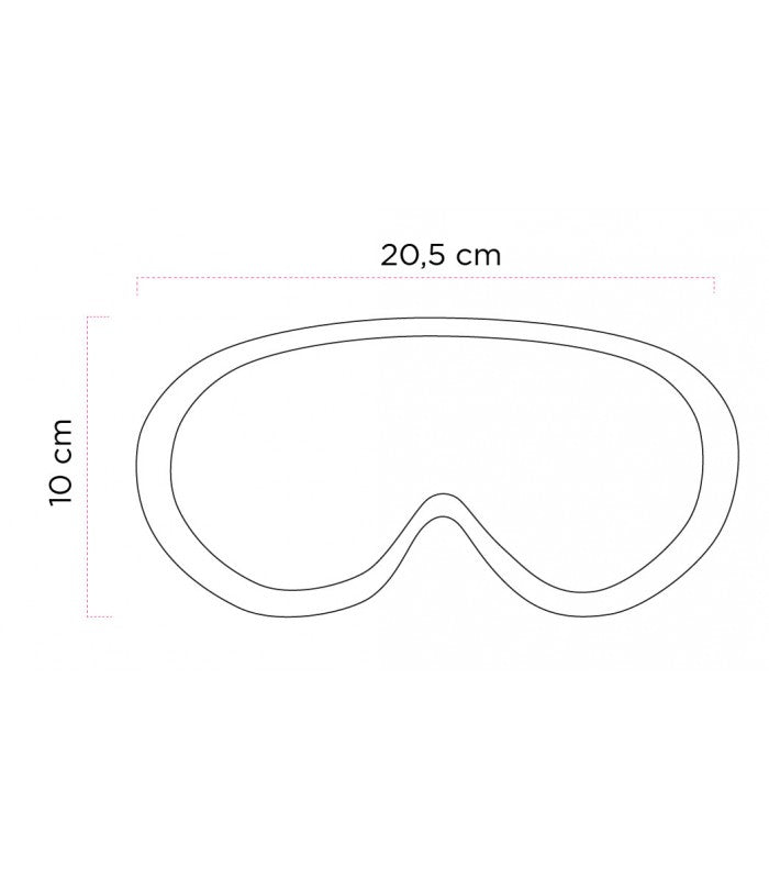 Ethen Scrambler Goggles - Stripes Black