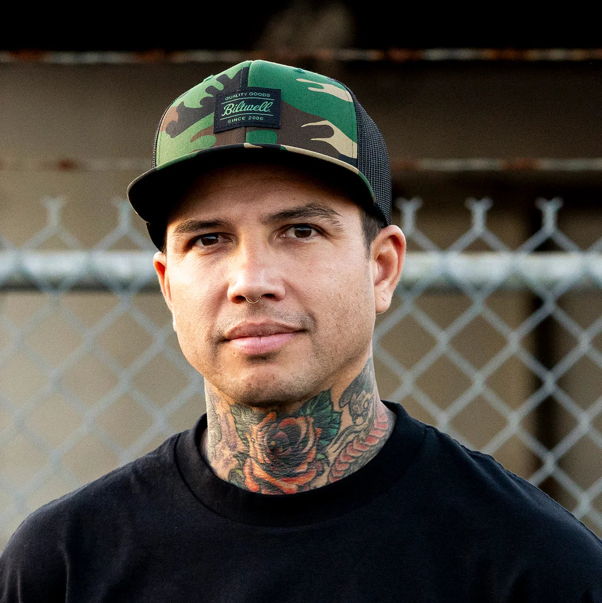 Biltwell Woodland Trucker Hat