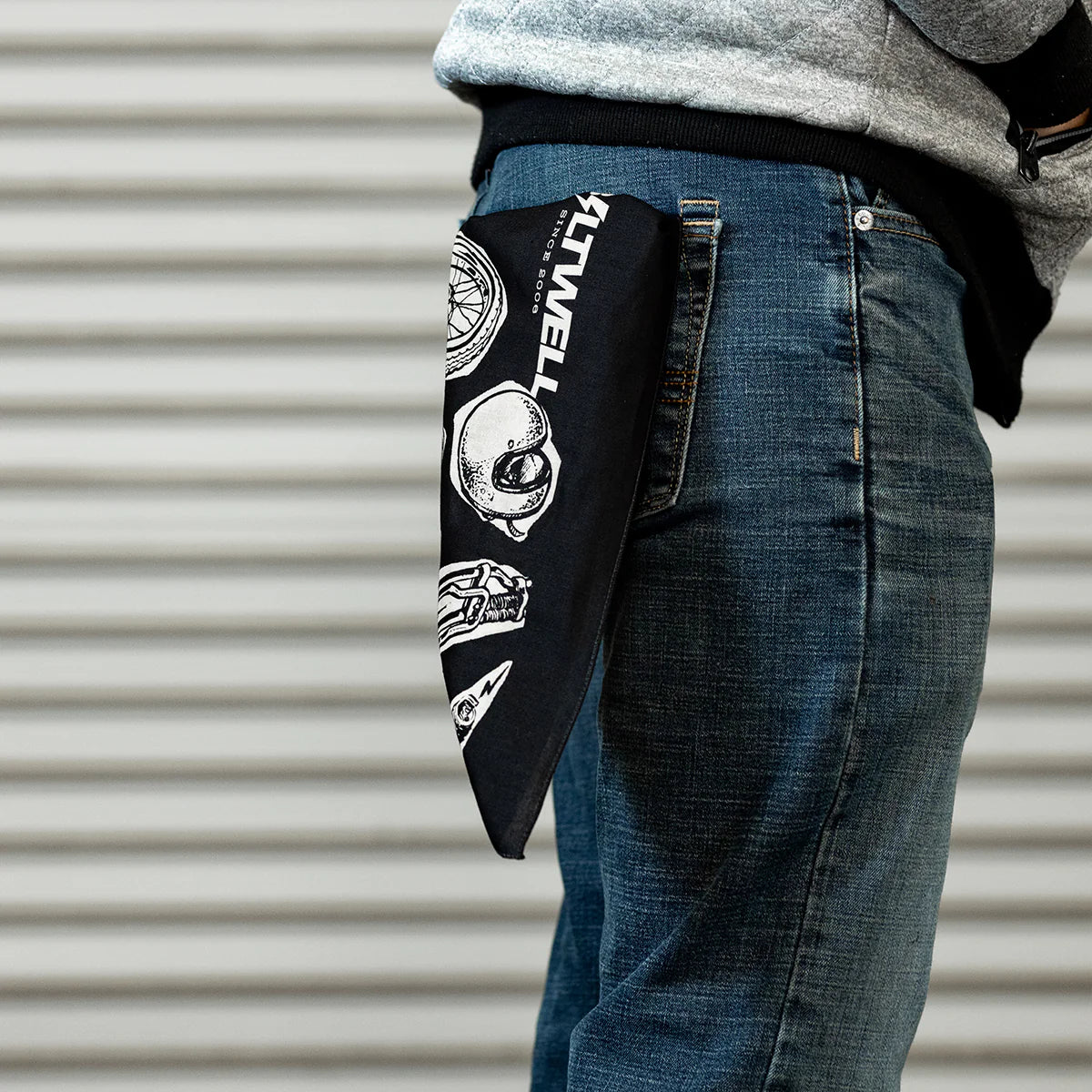 Biltwell Bandana - Junk Black